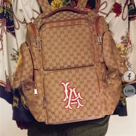 gucci dodgers bag|gucci baseball.